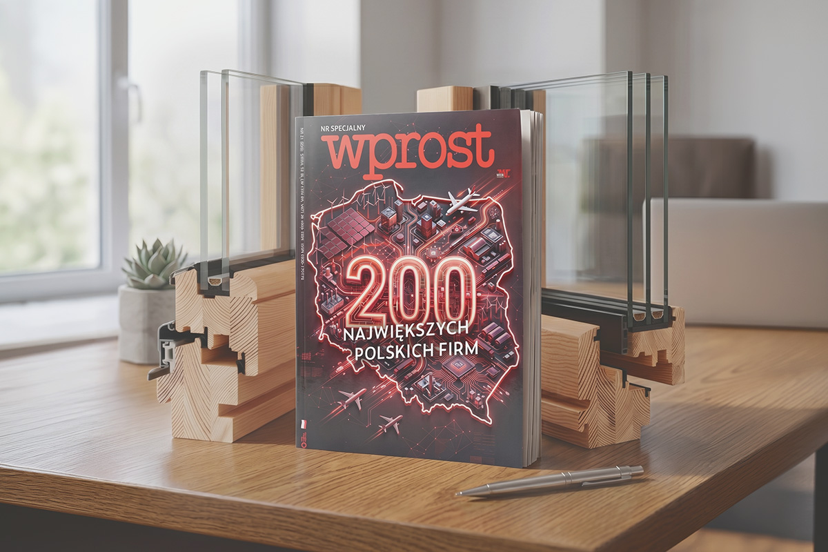 Az Eko-Okna S.A. iparági vezető és a lengyel gazdaság 41. ereje a Wprost rangsorában